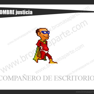 BromasAparte.com - Mascota hombre justicia