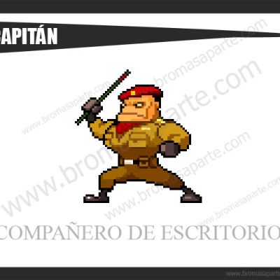 BromasAparte.com - Mascota Capitán