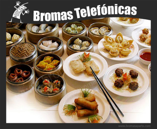 BromasAparte.com - Broma Telefónica restaurante chino