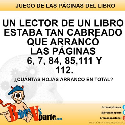 Juego de las páginas del libro