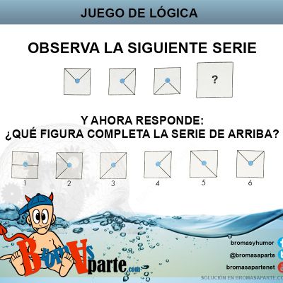 Juego de lógica de completar una serie