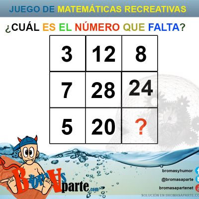 Matemáticas recreativas Juegos