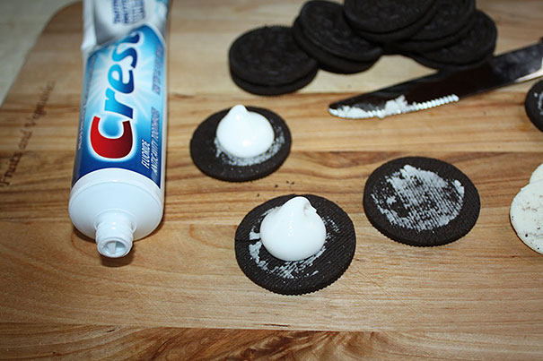 Broma de las galletas oreo