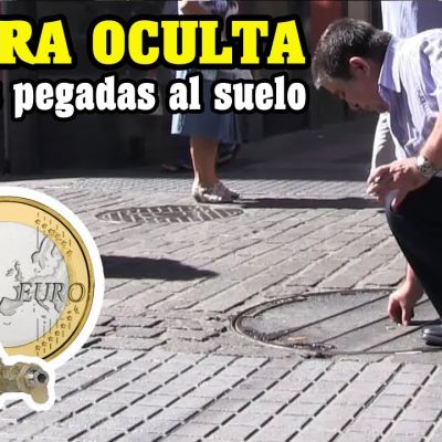 broma-moneda-pegada-en-el-suelo